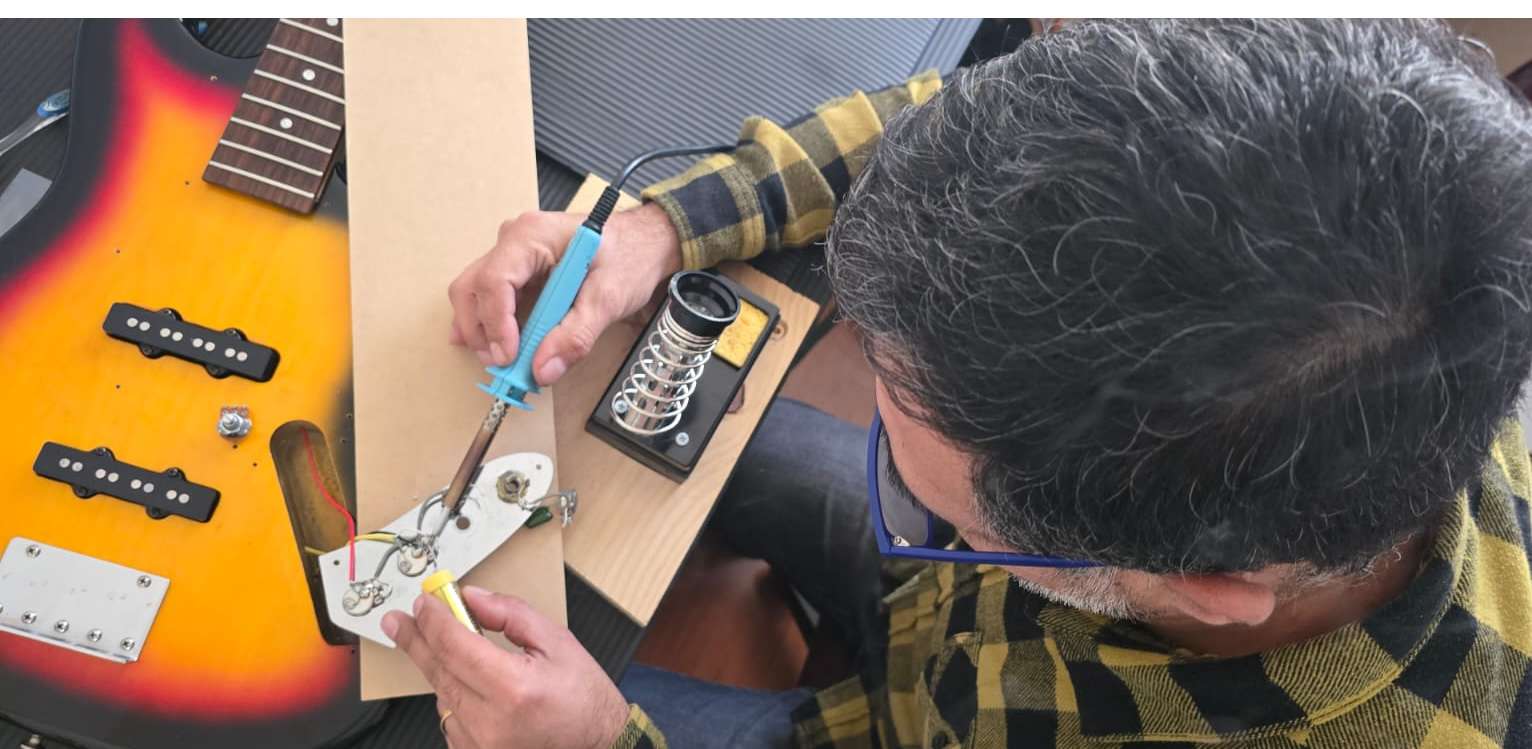 Cambio de potenciómetros guitarras